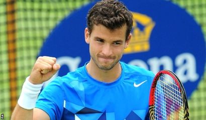 Българският тенисист Григор Димитров записа трудна но сладка победа над