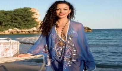 Моделът Златка Димитрова която от известно време живее в родния