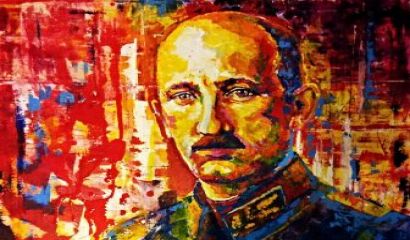 Валентин Иванов Кардамски ПР на БСП и художник разговаря с Илиана