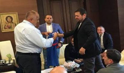 Лидерите на феновете на Спартак Варна бяха приети от Бойко