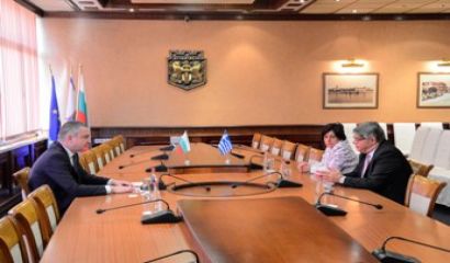 Кметът на Варна Иван Портних се срещна днес с посланика