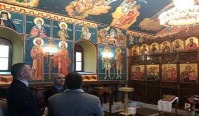 Православният храм Св Св Константин и Елена в с Царевци