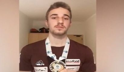 Българският състезател по биатлон Благой Тодев който е 2 ри в