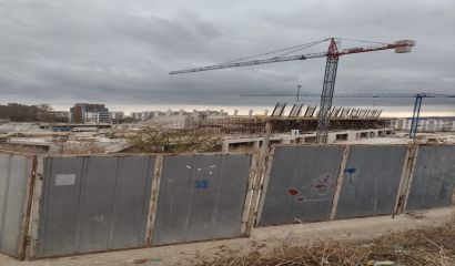 От снимки публикувани в групата Стадион Варна става ясно че