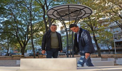 Облагородени са междублоковите пространства в ж к Трошево в карето заключено