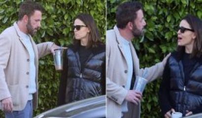 Актьорите и бивши съпруги Бен Афлек и Дженифър Гарнър бяха