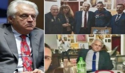 Председателят на ДПС Делян Пеевски коментира пред журналисти в парламента