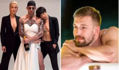 Eргенът Виктор се появи в булчинска рокля и това породи