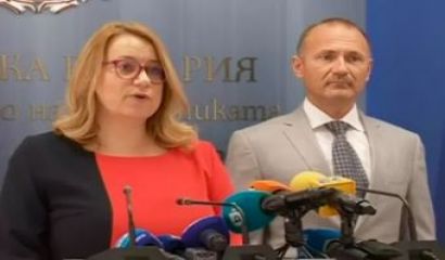 На снимката – изпълнителният директор на Булгаргаз Деница Златева и