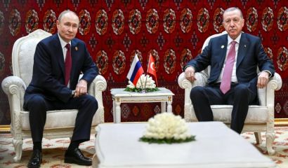 Турският президент Реджеп Ердоган заяви днес на връщане от Туркменистан