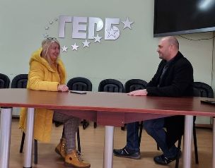 Депутатът от ПП ГЕРБ, Павел Христов се срещна с Ирина