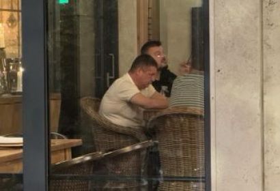 Николай Бареков гуляе със свирепата бургаска мутра Пламен Дишков-Кела!